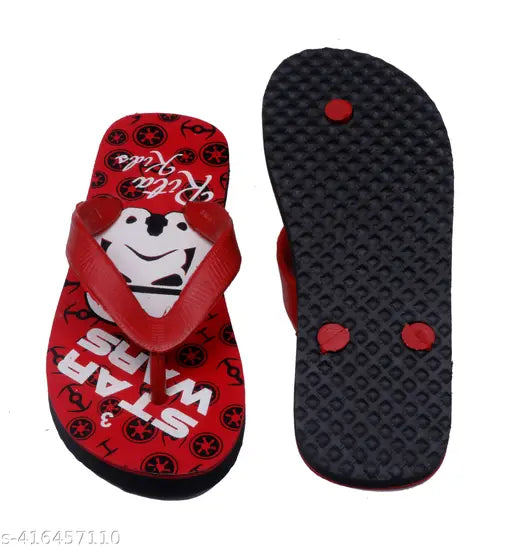 Red rubber sole Angry Birds Star Wars kids' shoe, cartoon character pattern for ages 3-3.5 years