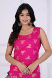 Woman wearing pink shalwar kameez
