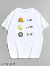 Oversized printed cotton t-shirt for women, vibrant design, loose fit with short sleeves, India origin