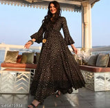 Wool petite dress with three-quarter sleeves, printed combo by Aagyeyi. Indian crop top with plazzo for a stunning traditional look