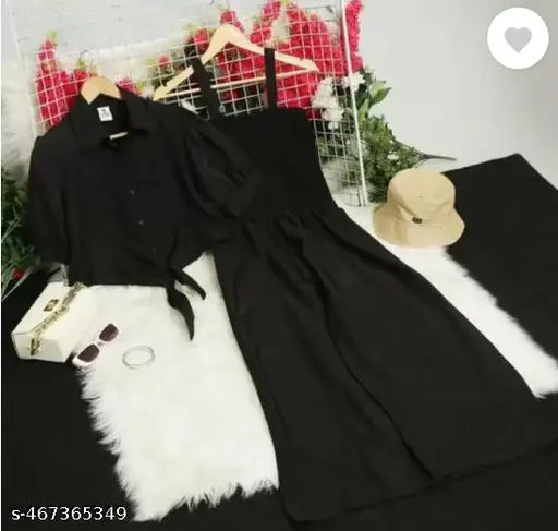 Crepe, short-sleeved, solid-pattern jumpsuit for women and girls. Breathable, fine quality, Indian-origin Urbane Ravishing jumpsuit