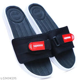 Blue printed net EVA slider for boys, trendy, comfortable, durable PVC sole, extra comfort with EVA footbed, suitable for 8-12 years old