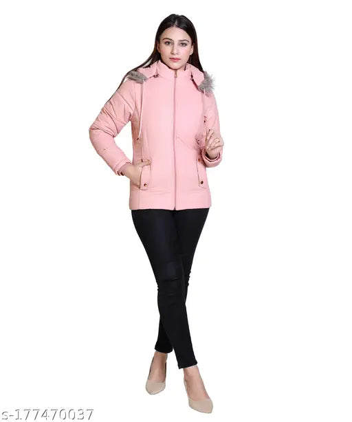Nylon long-sleeve solid pattern western jacket, XXL (44in bust, 29in length), Indian origin