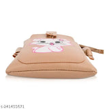 Printed net PU small crossbody sling bag, phone holder, card pocket wallet for girls - India