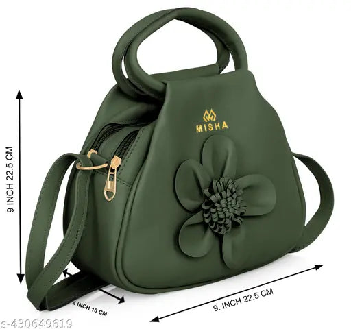 Sparkling pink canvas & leather sling bag with golden chain, quilted net pattern, 3 compartments, adjustable strap, free size (9x4x9 in), elegant and casual for women or girls