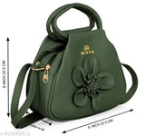 Sparkling pink canvas & leather sling bag with golden chain, quilted net pattern, 3 compartments, adjustable strap, free size (9x4x9 in), elegant and casual for women or girls