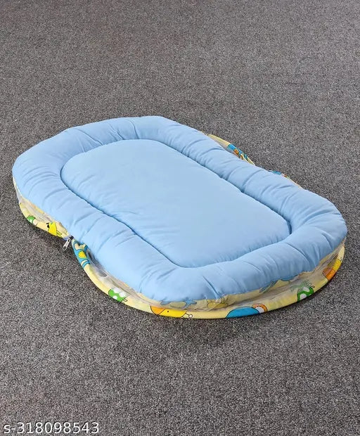 Cotton printed foldable baby mosquito net umbrella for 0-3 months