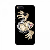Albert Einstein tongue funny art mobile case cover - 100% new, high-quality phone protector with special design, suitable for all models, featuring shaped holes for buttons, lens, and camera