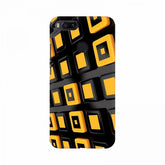 Orange 3D button mobile case cover - high-quality, lightweight, fits all phones; protects from scratches and bumps with accessible buttons, lens, and camera