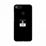 Positive and Negative pattern mobile case, high-quality, fits all phones, protects from scratches and bumps