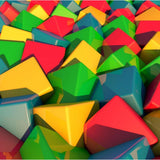 Colorful puzzle cube mobile case cover for all phones, lightweight and scratch-resistant protection
