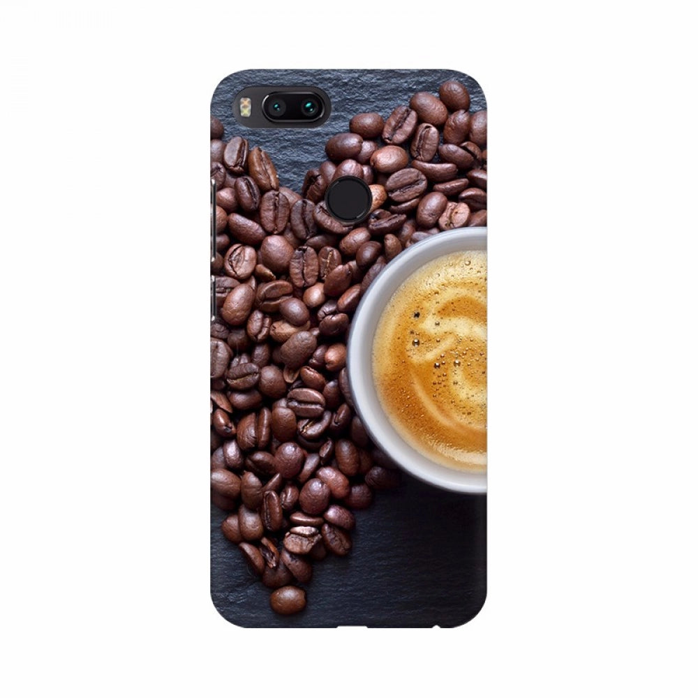 Black alloy cup-shaped mobile case cover for phones, lightweight and scratch-resistant
