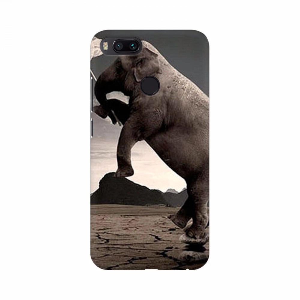 Elephant clip art lightweight mobile case cover for all phone models, protects from scratches and chips