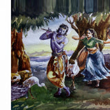 Historical Radha Krishna wallpaper mobile case, high-quality protection for all phone models
