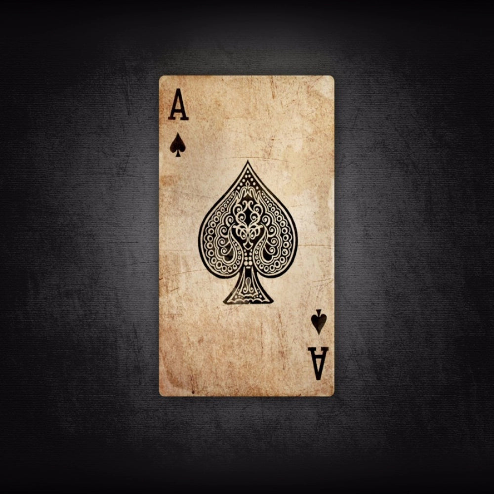 Ace-of-Hearts Card Mobile Case, high-quality, lightweight, fits all phones, scratch and chip protection, perfectly shaped holes for access