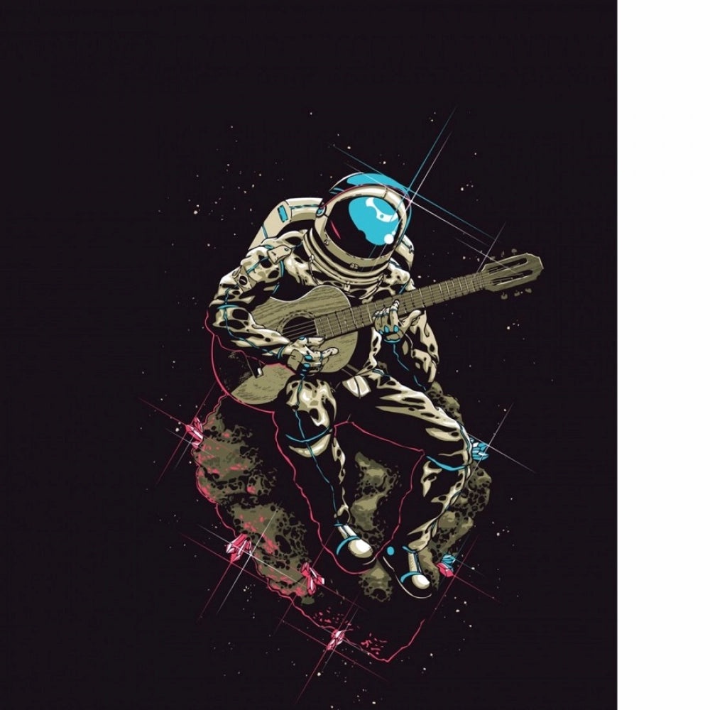 Music-illustrated Space Mobile Case Cover - 100% new, lightweight, high-quality case for all phone models. Protects from scratches and bumps with perfectly shaped holes for easy access