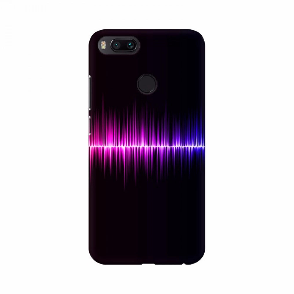 100% new, lightweight sound waves mobile case cover protects phone from scratches & bumps with perfectly shaped holes for access