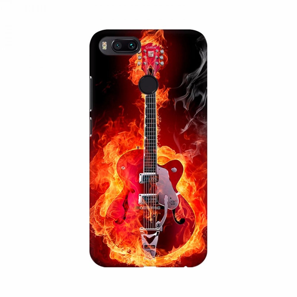 Firing Guitar Mobile Case Cover - 100% new, lightweight, high-quality case for all phone models. Protects from scratches and bumps with perfectly shaped holes for easy access