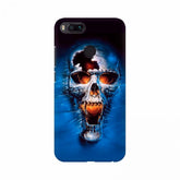 Blue Skull wallpaper mobile case cover - 100% new, lightweight, high-quality design for all phone models, protects against scratches and chips
