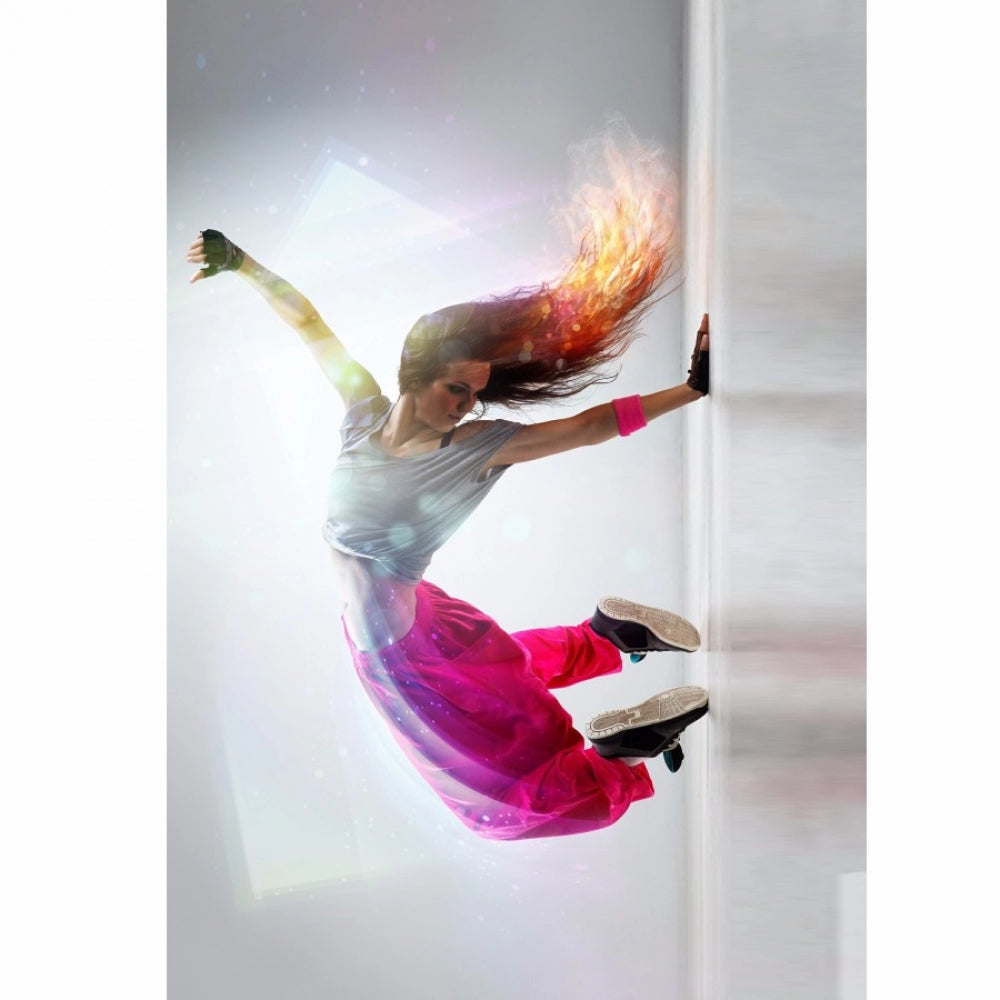 Colorful women's gymnastics phone case, lightweight with special design, protects from scratches and bumps, suitable for all models