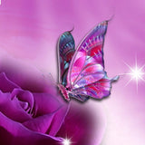 Lavender butterfly design mobile case, high-quality, lightweight, fits all phone models, protects against scratches and bumps