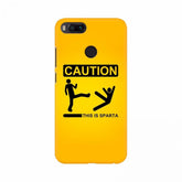 High-quality caution background design mobile case cover for all phones, protecting from scratches and chips