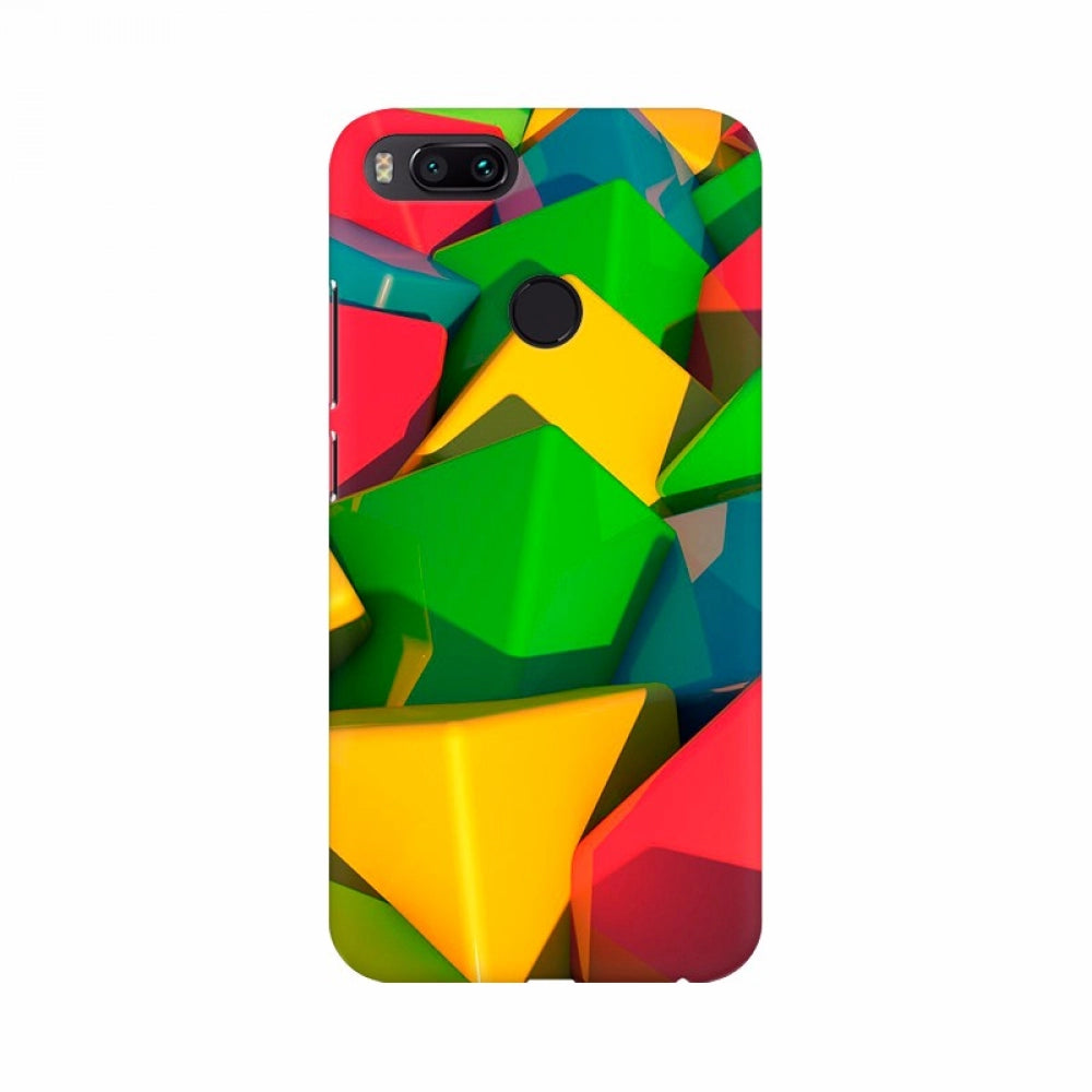 Colorful puzzle cube mobile case cover for all phones, lightweight and scratch-resistant