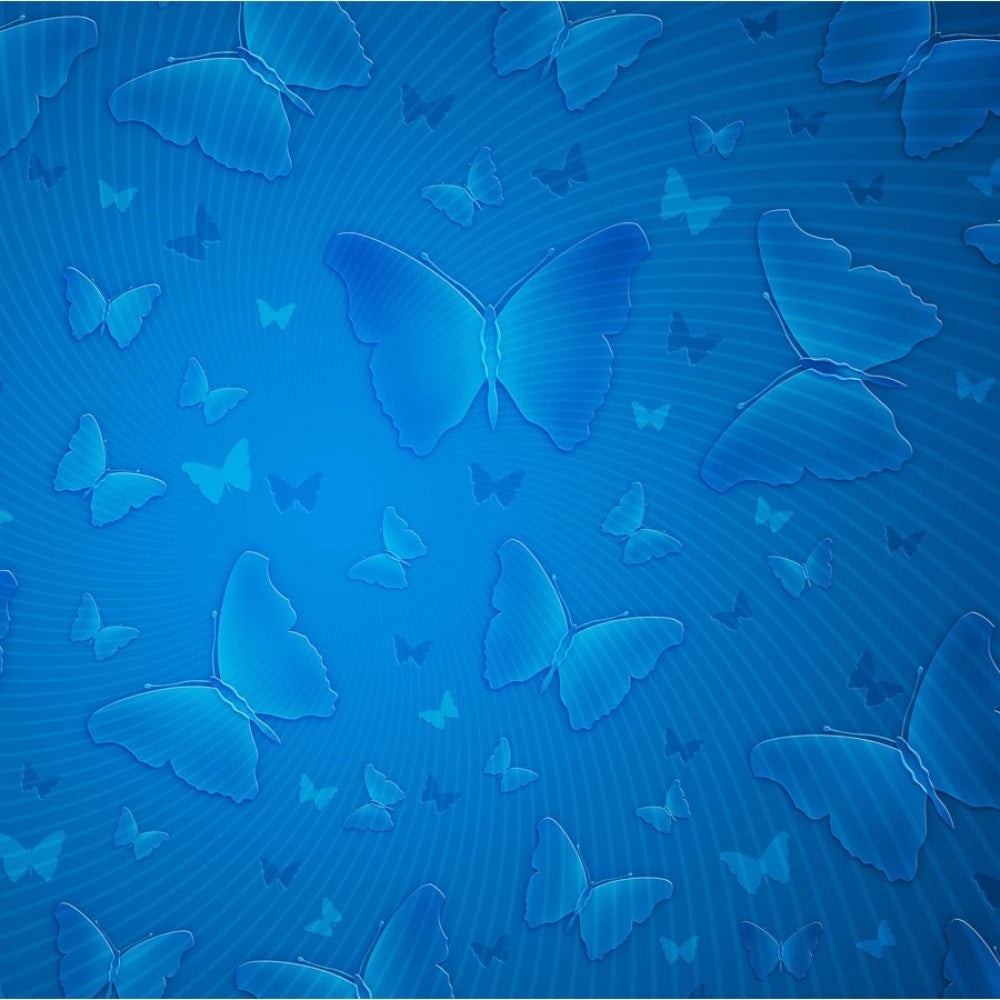 Water blue butterfly mobile case, lightweight, protects phone from scratches and chips, perfectly suited for all models