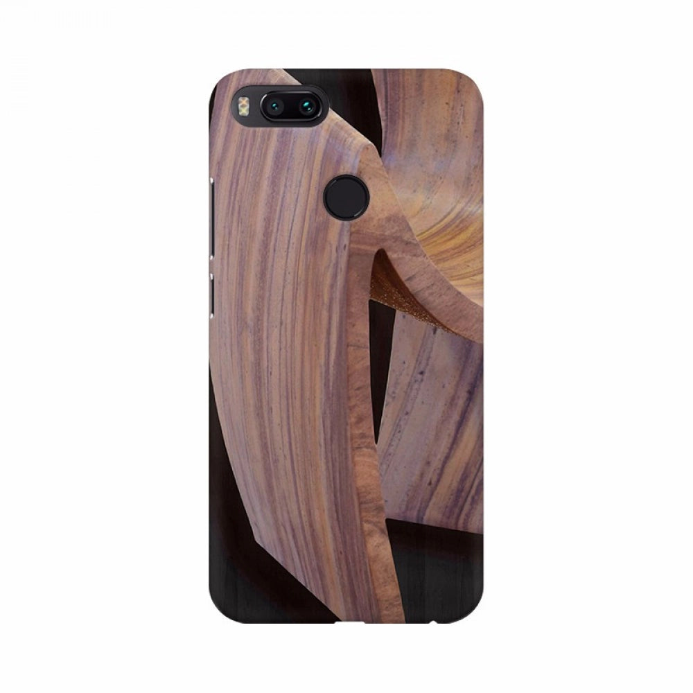 Wooden curve chair-inspired mobile case cover, high-quality, lightweight, fits all phone models