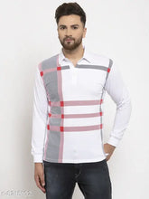 Printed Wild West Polo Collar Full Sleeve Cotton Blend T-Shirt for Men, stylish and trendy summer wear