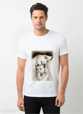 Mothers Day polyester t-shirt, printed with loving design, short sleeves size M, L, XL, XXL from India