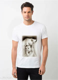 Mothers Day polyester t-shirt, printed with net design, short sleeves, size M (38" chest, 30" length)