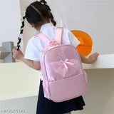 Large Pink Polyester Net School Bag for Primary Students (SYGA), fun cartoon design, ideal for daily use and gifts