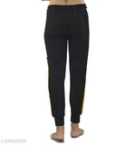 Anaghakart women's acrylic net track pant, stylish gymwear/yoga pants with side net detail, India origin
