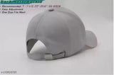 Blue and Grey sporty men's cotton baseball caps pack of 2, adjustable trendy design at a low price - best-selling Diwili offer for men and boys