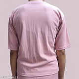 Trendy pink Ohio State teddy bear graphic tee, premium cotton for women's comfortable, casual daily wear