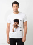 Elite latest men's cotton-blend short sleeve t-shirts, printed design, M size (38"x28")