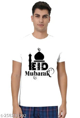 Happy Ramadan Kareem Polyester Tshirt - Islamic Festival Celebration, Eid Mubarak Graphic Tee