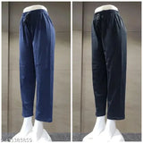 Cotton calf-length nightwear payjama set for women (pack of 2), made in India