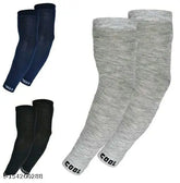 Breathable unisex nylon hand gloves (pack of 3) - soft, comfortable, full elasticity for cold & sun protection