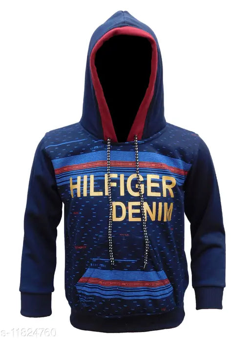 Cotton printed winter fleece boys sweatshirt, long sleeves, 2-3 years size