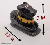RoyalBox poly resin nandi showpiece, Indian Feng Shui decor, 2.5x2x1 inches