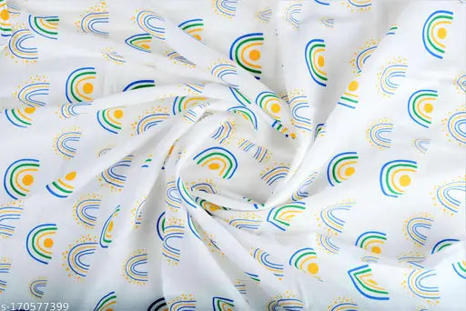 Pink Star & Rainbow organic muslin swaddles, 2-pack of soft cotton for newborns