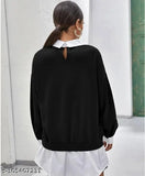 Premium cotton women's long sleeve t-shirt, 100% cotton, bio-washed for comfort