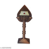 Copper Murugan Vel Metal decorative piece for pooja room, office room, or car dashboard