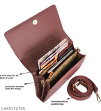 Pink PU sling side bag, 4 compartments, vegan & water-resistant. Handcrafted Indian artisanship for stylish travel essentials