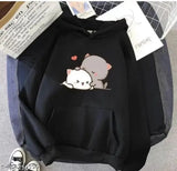 Girls DUDDO wool hoodie sweatshirt, long sleeves with printed net design, for ages 9-10 to 15-16 years, Indian origin