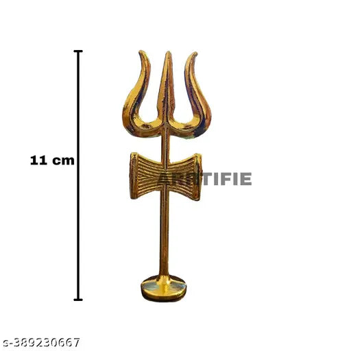 Marble Shiva Lingam, Nandi Ji with Trishul showpiece, Indian artisanal statue, 6cm x 6cm x 6cm