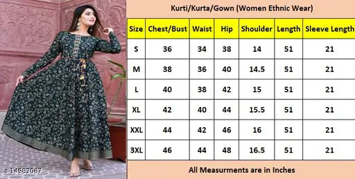 Rayon, long-sleeved floral printed Anarkali style ankle length gown kurta with attached dori tassels and latkans, India origin