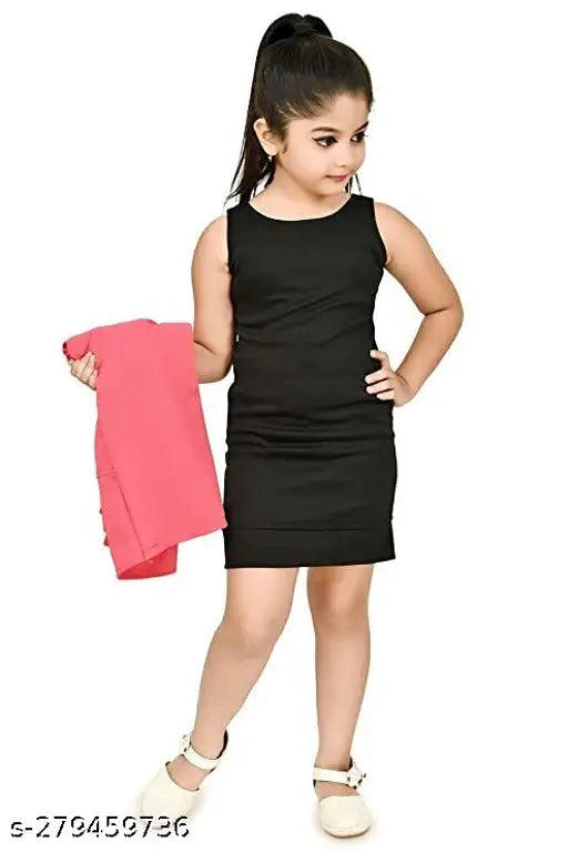 Pink acrylic blazer with black inner, Skinowear India girls' party wear, solid pattern, machine washable
